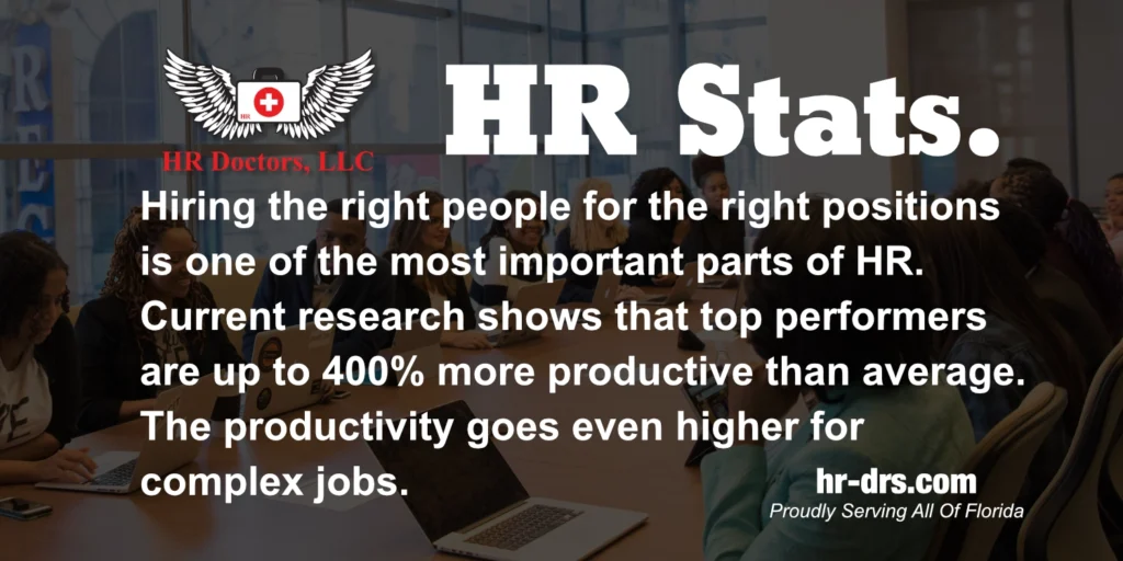 Top Performers HR Stats by HR Doctors LLC