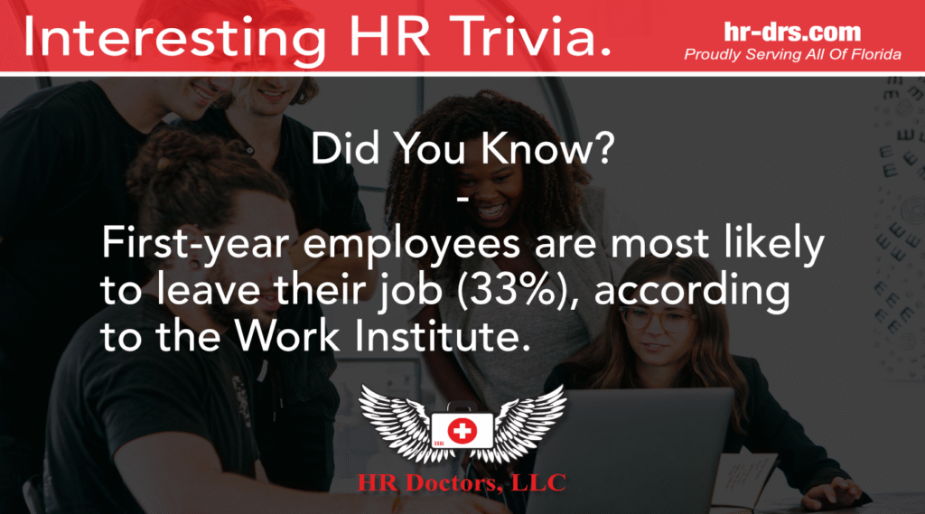 First Year Employee HR Consultant in Central Florida